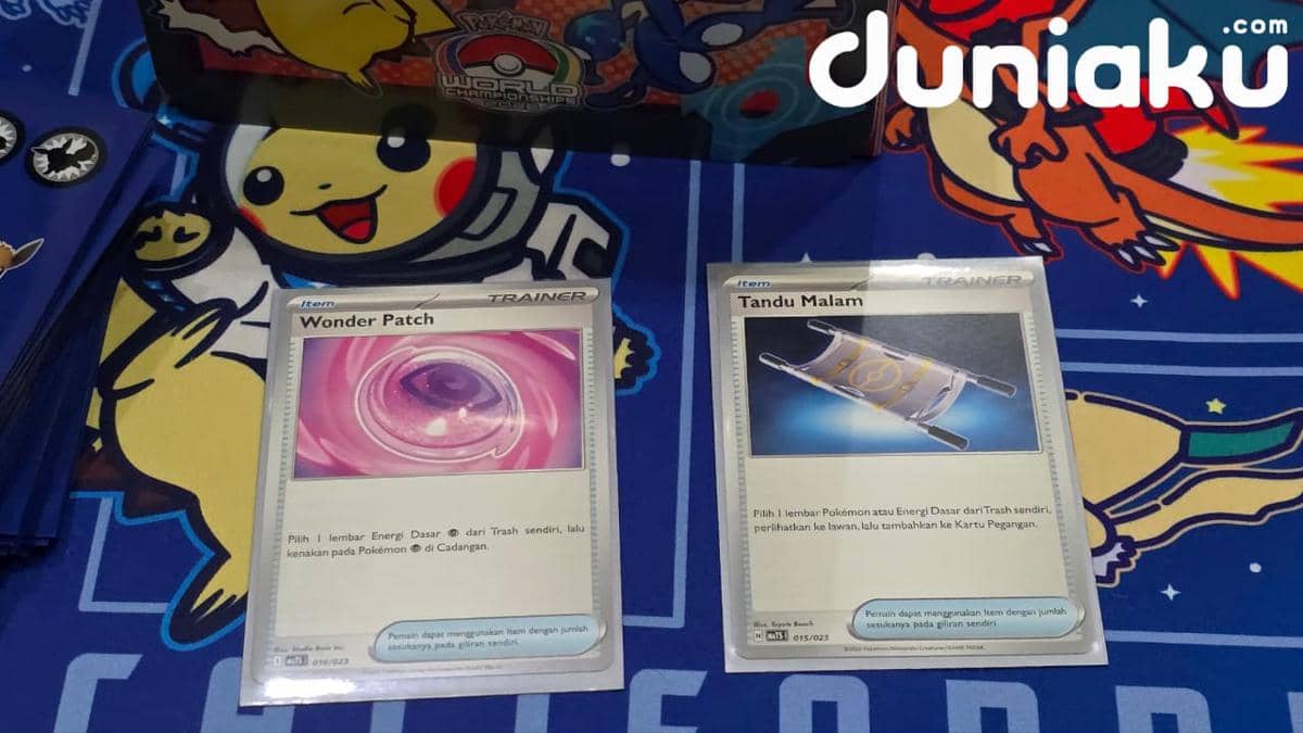 Deretan kartu Pokémon TCG untuk memulihkan energi dari Trash dalam strategi Deck Taktik Mega Gardevoir ex.