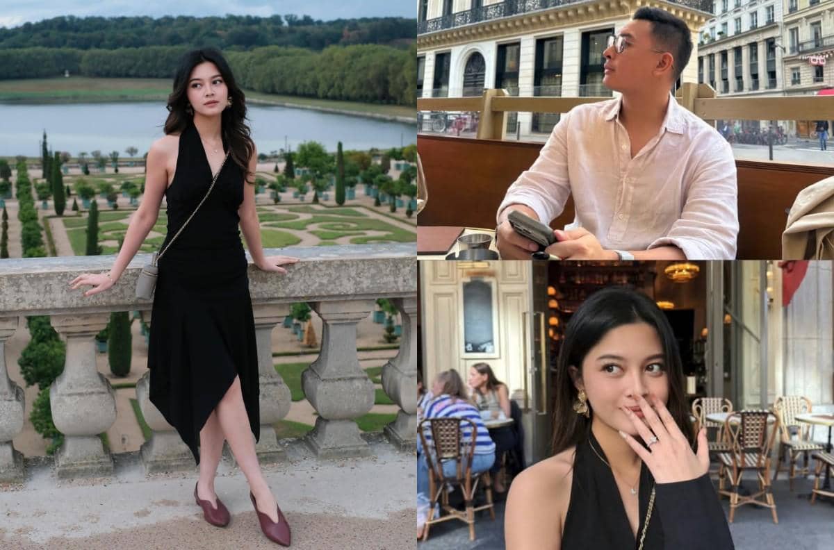 7 Gaya Yoriko Angeline Dilamar Kekasih di Paris, Anggun nan Romantis!