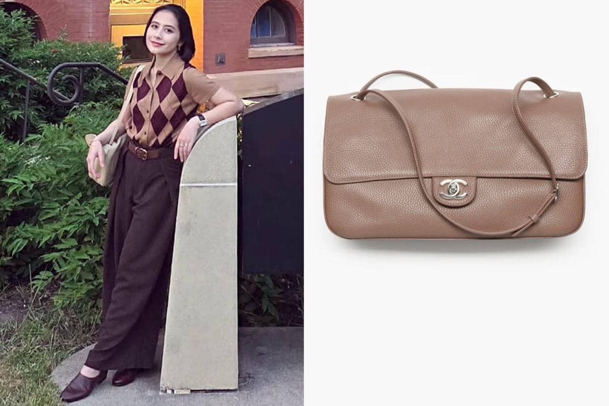 Gaya Prilly Latuconsina saat Berada di Kampus Omara, Bawa Tas Branded!