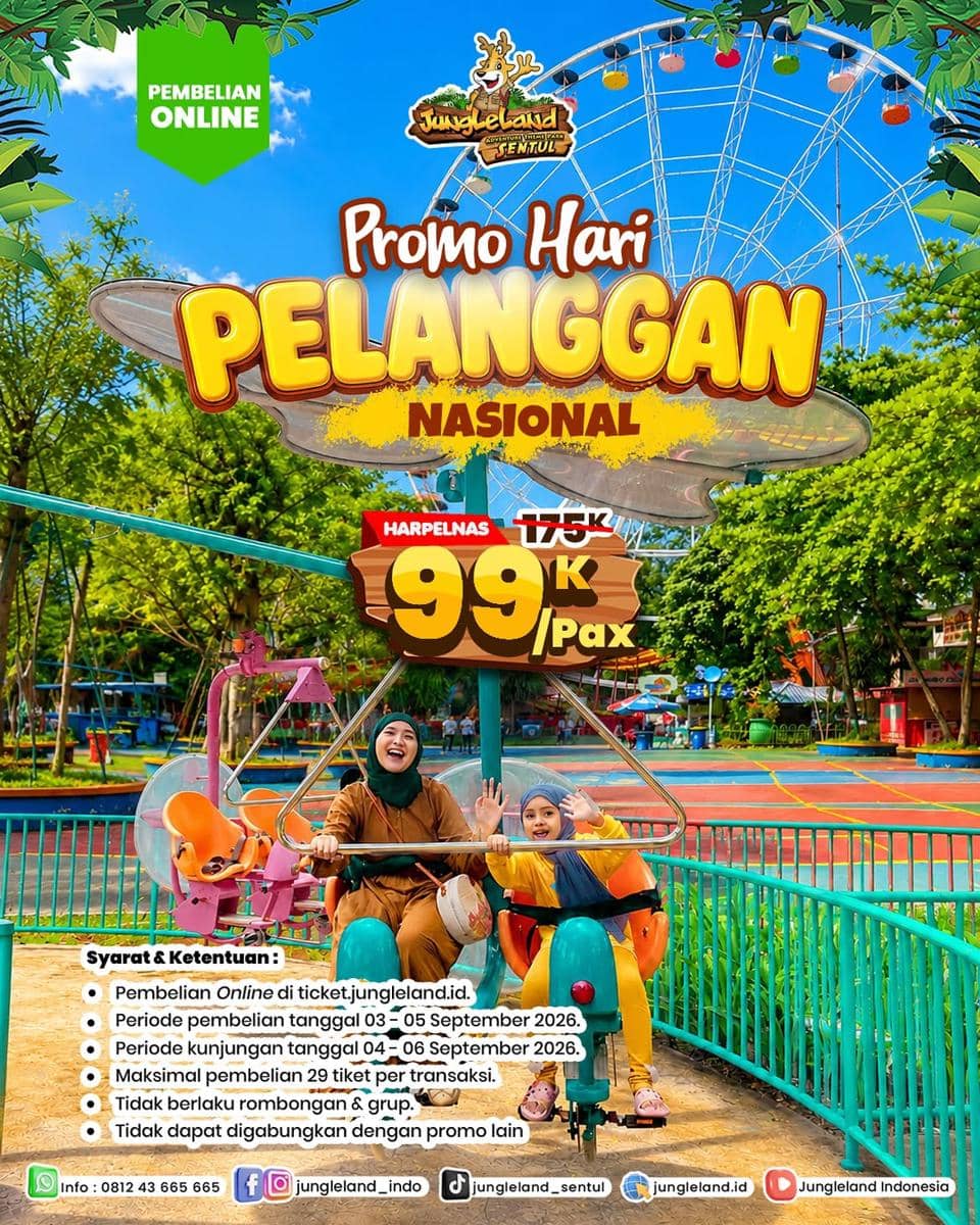 Promo Hari Pelanggan Nasional 2026 kategori tempat hiburan