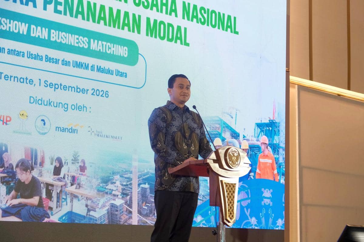 Investasi Maluku Utara Rp40,2 T, Sona Minta Kemitraan UMKM Diperkuat