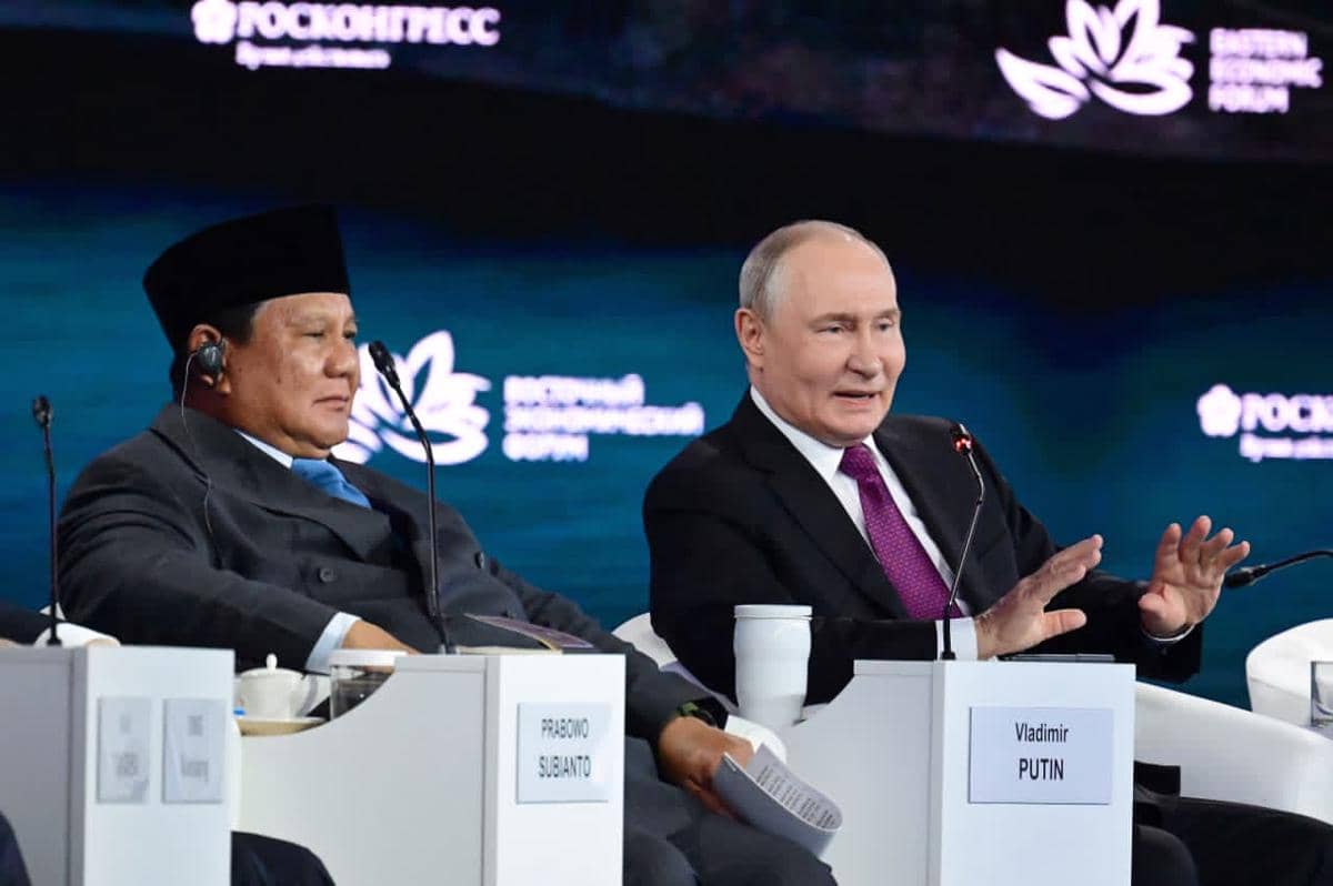 Vladimir Putin, Prabowo, Rusia