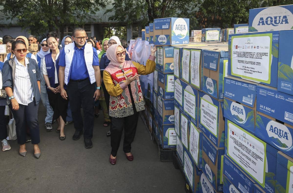 Danone dan Kemen PPPA Perkuat Pemulihan Anak NTT Terdampak Gempa