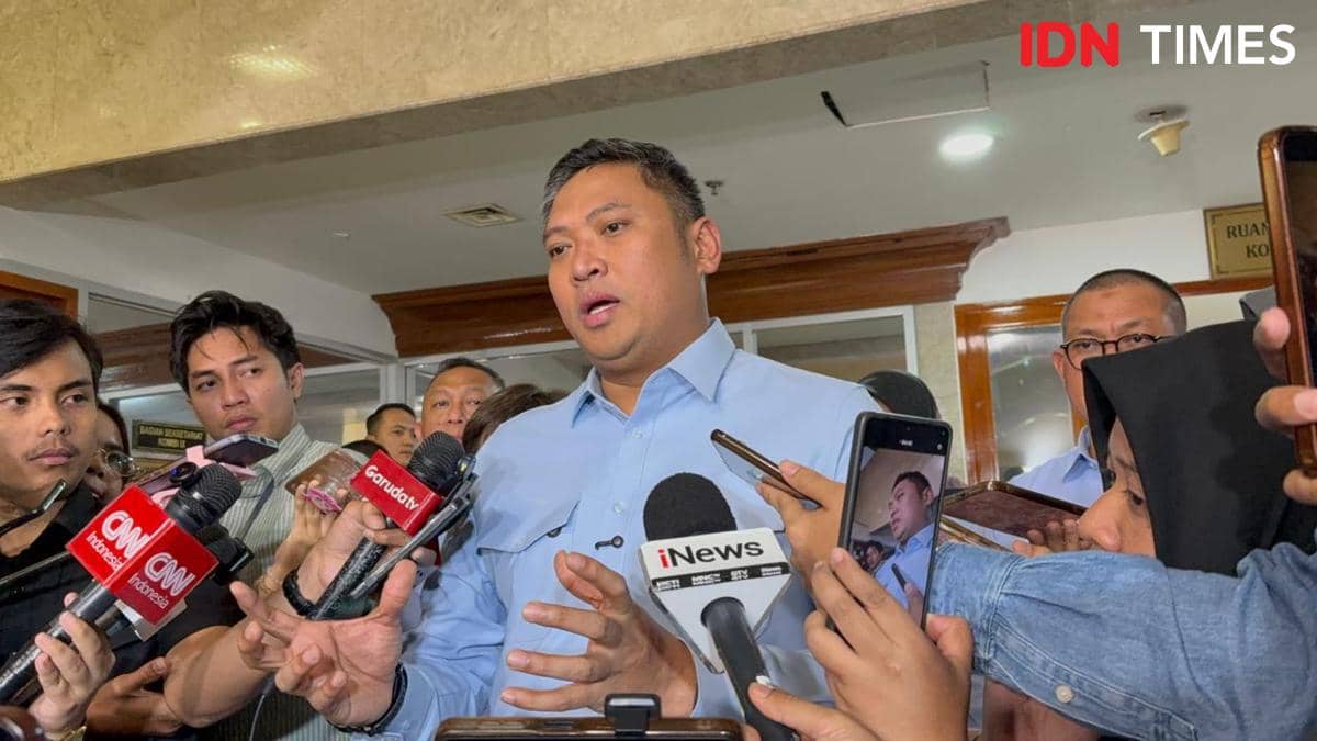 Kepala Badan Gizi Nasional (BGN) Sudaryono di DPR, Kamis (3/9/2026)/ IDN Times Dini Suciatiningrum