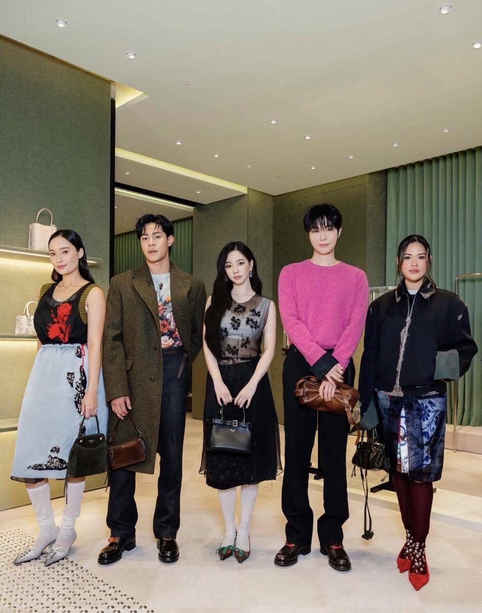 Gaya Raisa dan Tatjana Saphira di Opening Prada Singapore (instagram.com/raisa6690)