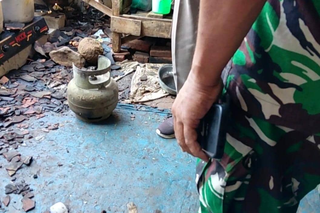 Tabung Elpiji 3 Kg Meledak, Dapur Warga Magetan Luluh Lantak