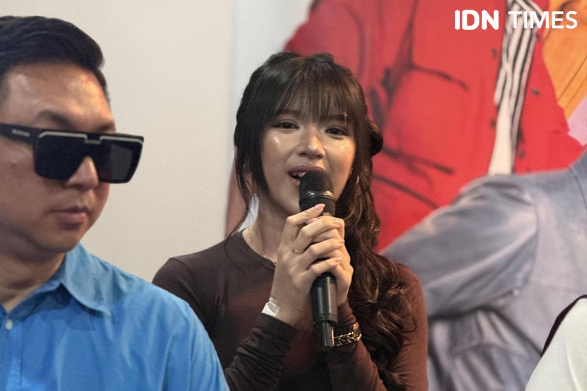 Suasana konferensi pers terkait konser Kahitna 40 yang digelar pada Rabu, 2 September 2026, dalam dokumentasi IDN Times.