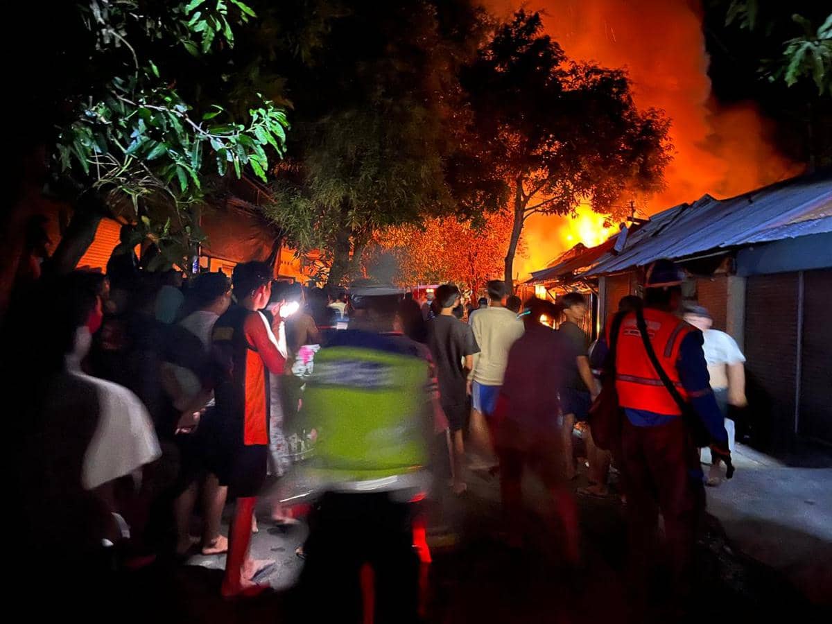 Kronologi 7 Ruko dan Rumah Terbakar di Tejakula