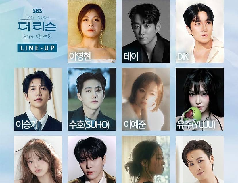 The Listen Season 6 Umumkan Lineup Artis, Ada Lee Seung Gi hingga Suho