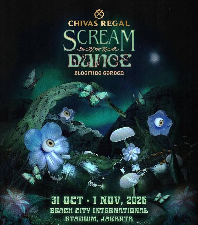 Materi promosi bertuliskan Scream or Dance 2026 yang dibagikan melalui akun Instagram @screamordance.