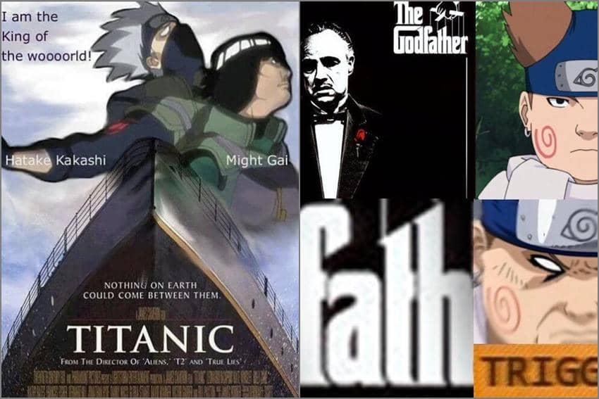 8 Meme Naruto tentang Film, Choji Gak Suka The Godfather?