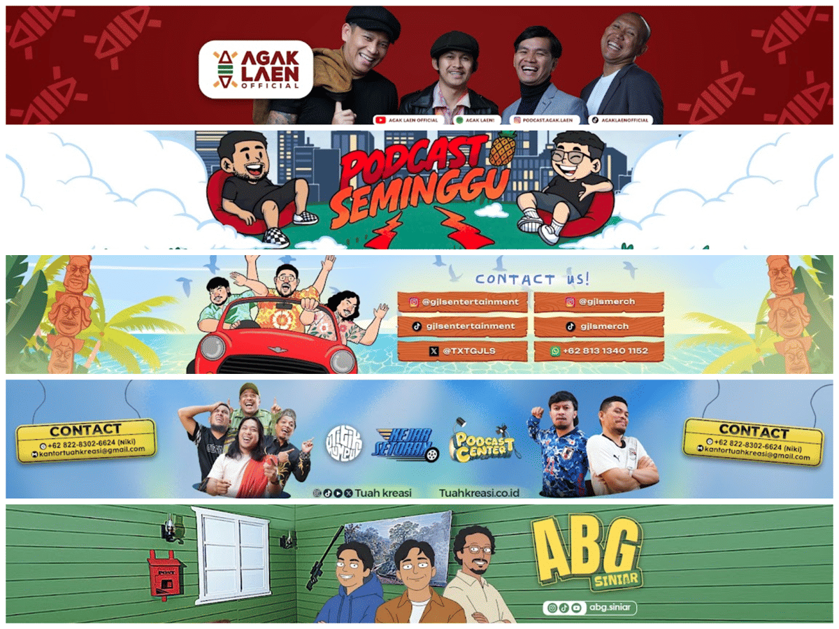 6 Podcast Milik Stand Up Comedian yang Sukses Bikin Ngakak