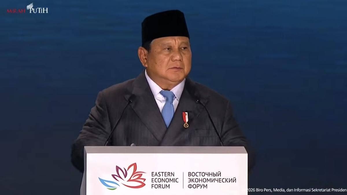 Prabowo, Vladivostok, Rusia
