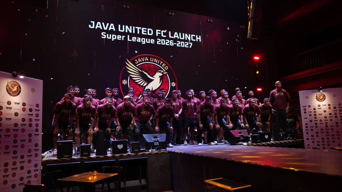 Peluncuran tim Java United untuk menghadapi musim 2026/27 dalam acara perkenalan resmi yang digelar klub.