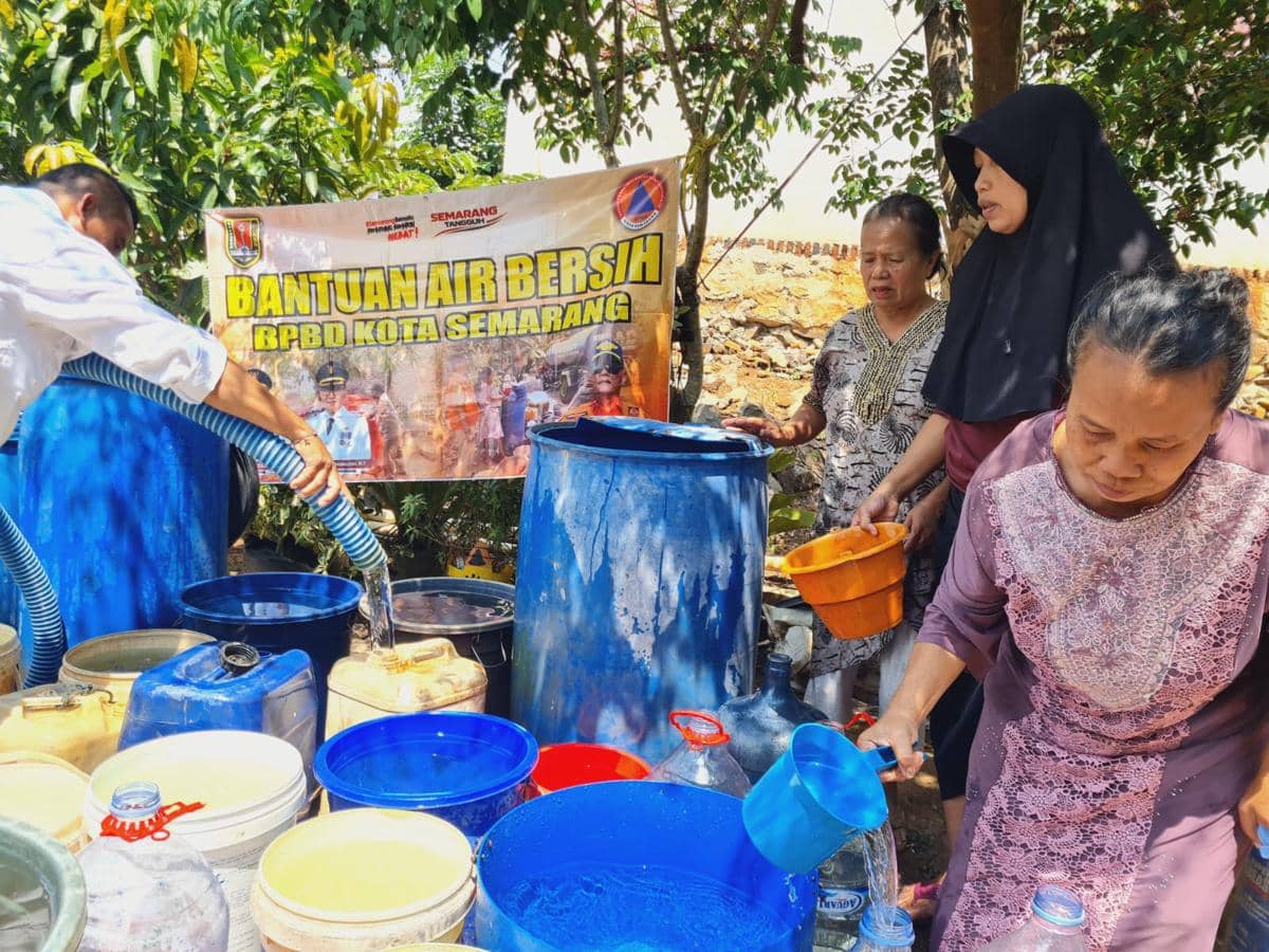 Kemarau di Semarang Memuncak, Air Baku SPAM Kudu Menurun
