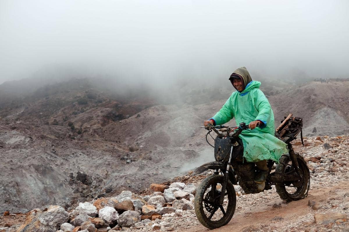 ilustrasi ojek gunung