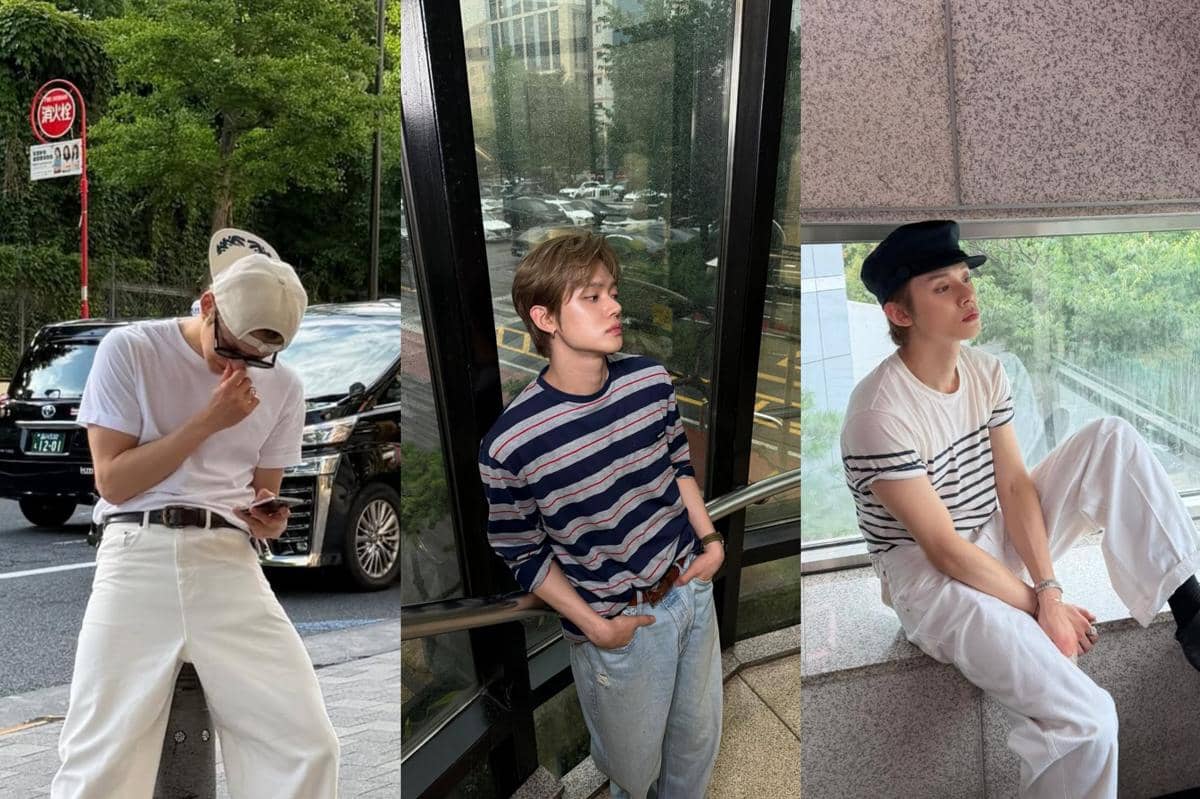 8 Ide Outfit Kencan Pakai Kaus ala Yeonjun TXT, Tetap Modis!
