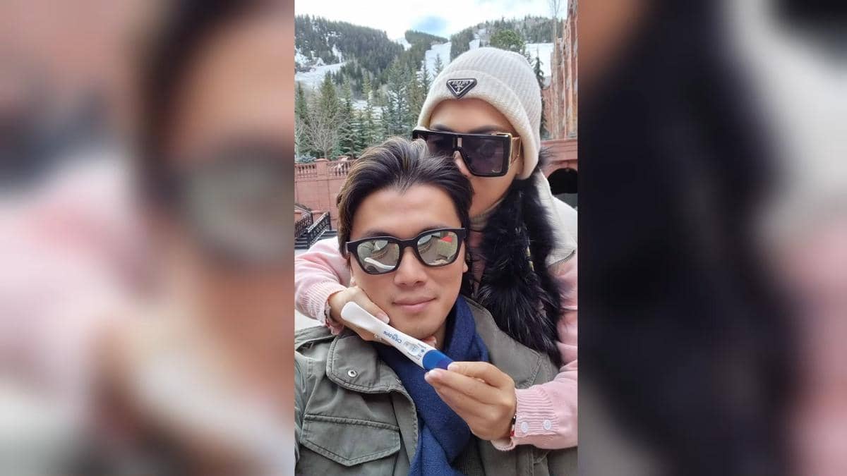 Syahrini dan Reino Barack tampil berdampingan dalam potret dari kanal YouTube The Princess Syahrini resmi.