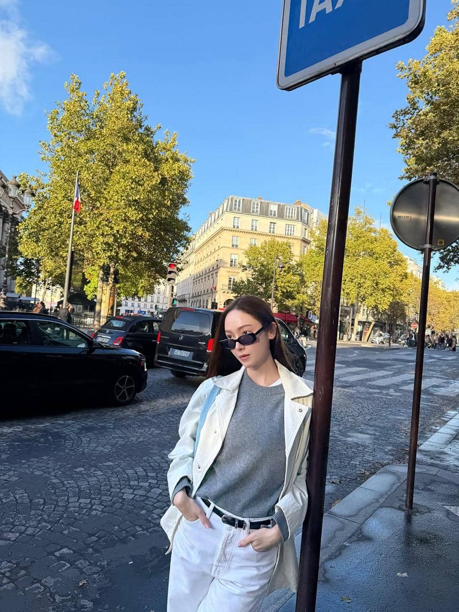 inspirasi gaya layering ala Jessica Jung