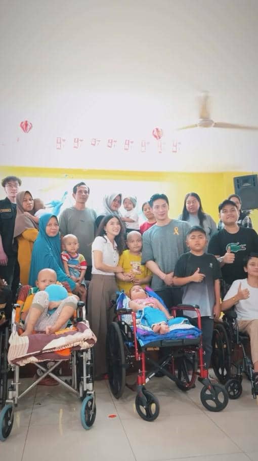 Sarwendah Rayakan Ultah ke-37 di Yayasan Kanker Anak (instagram.com/sarwendah29)
