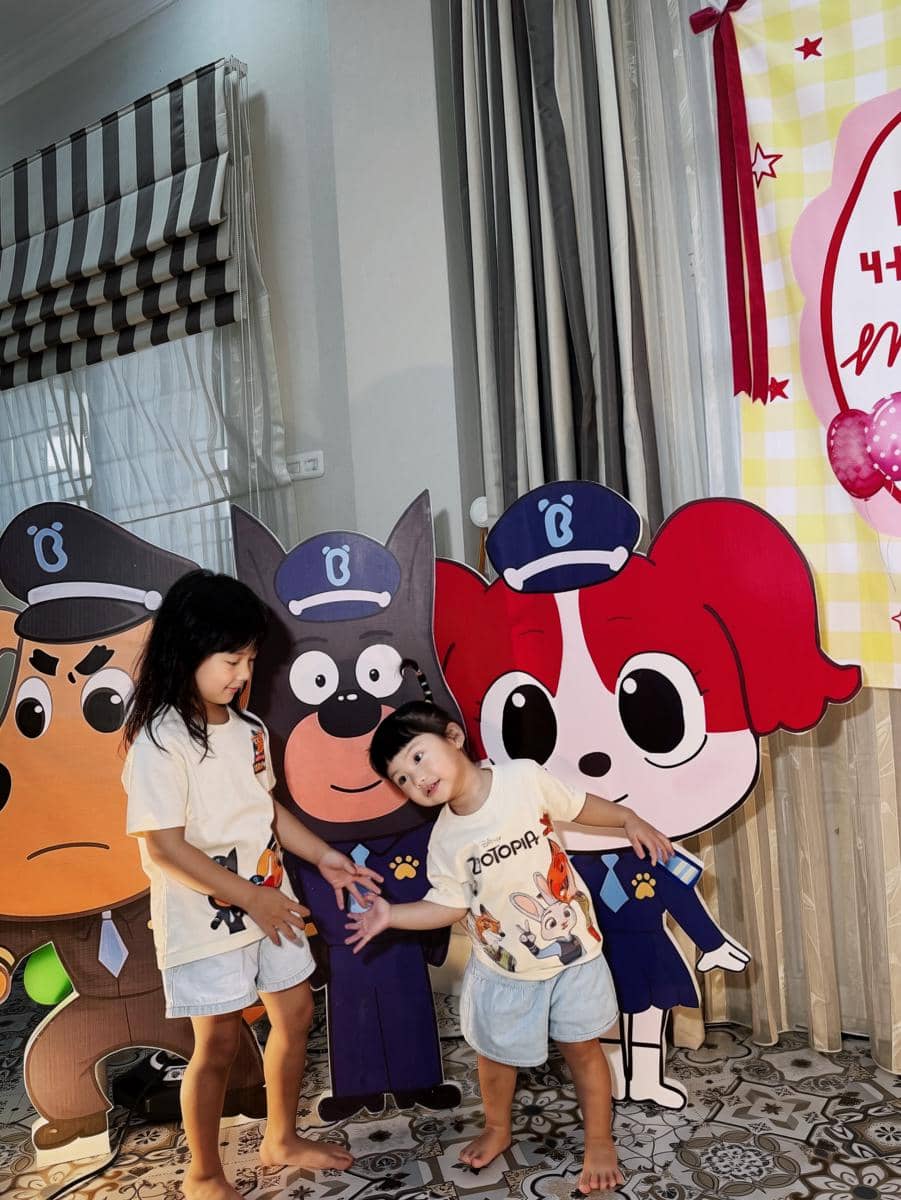 dekorasi ultah Mikaila Anak Winona Willy