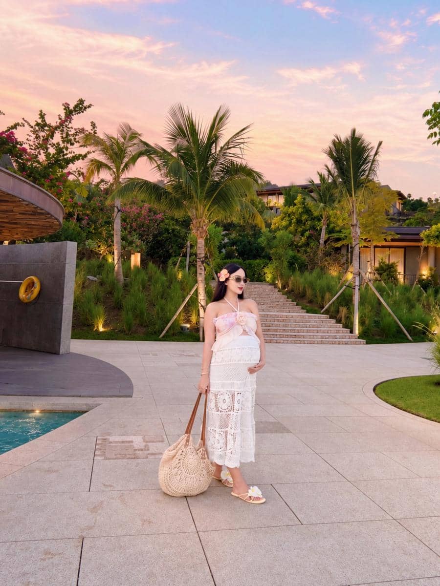 OOTD bumil ala Nanda Arsyinta