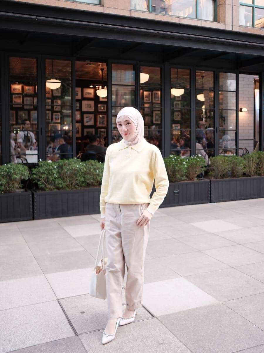 outfit ngantor yang clean