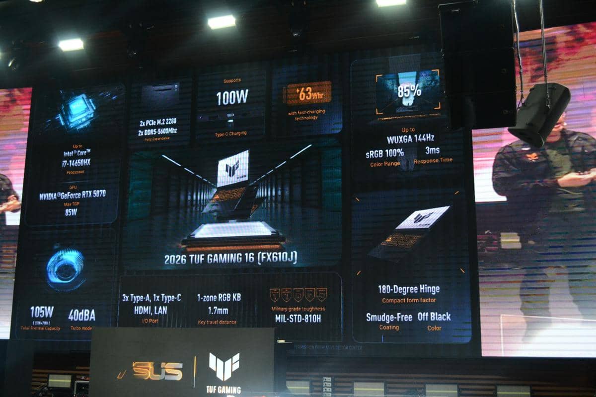 ASUS TUF Gaming FX610