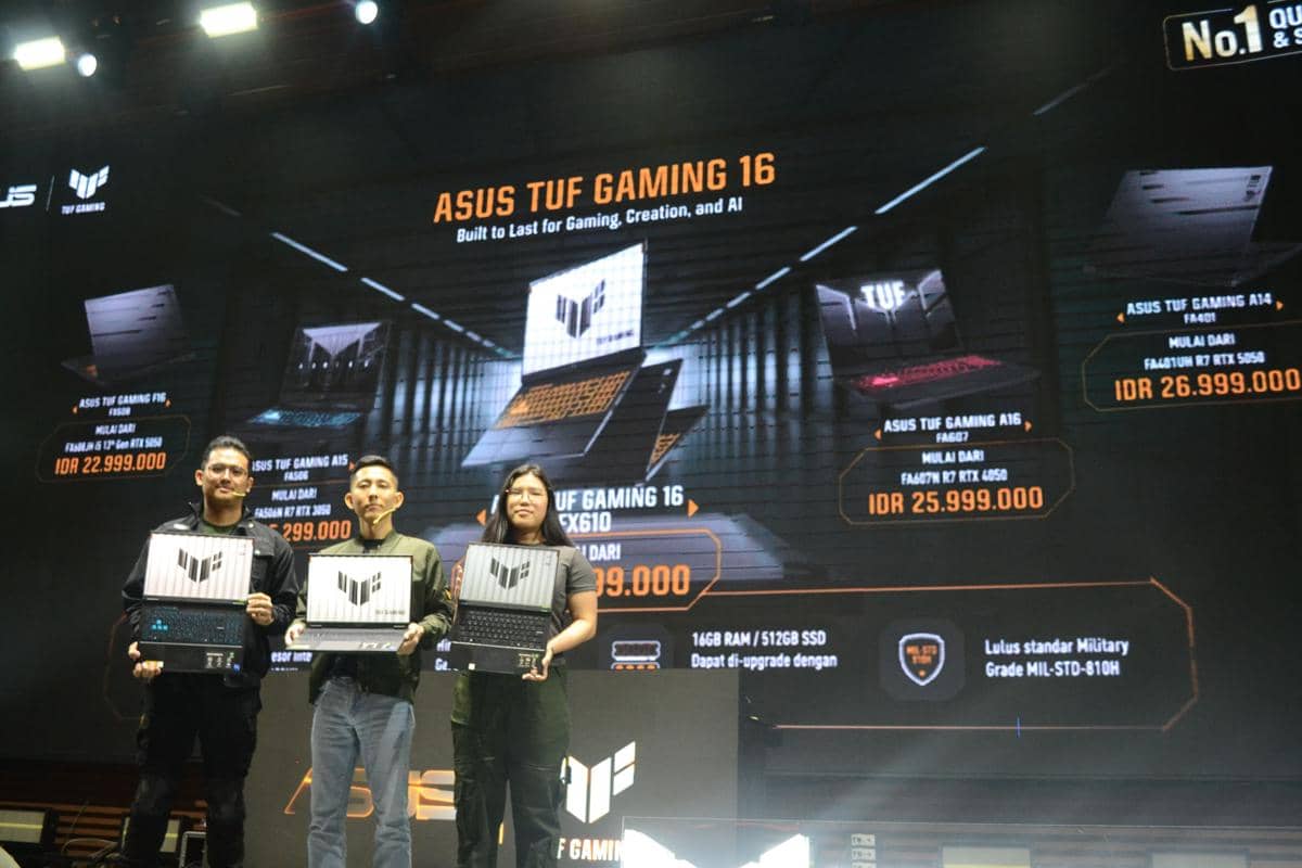 ASUS Resmi Luncurkan TUF Gaming FX610 di Indonesia!