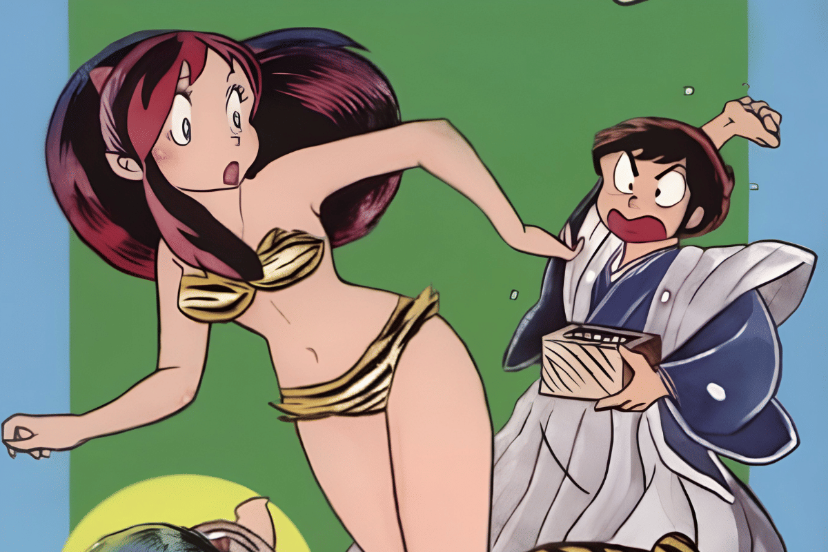 Karakter Lum dan Ataru dalam seri klasik Urusei Yatsura karya Rumiko Takahashi menjadi pelopor elemen komedi nakal dalam budaya pop Jepang era 80-an.
