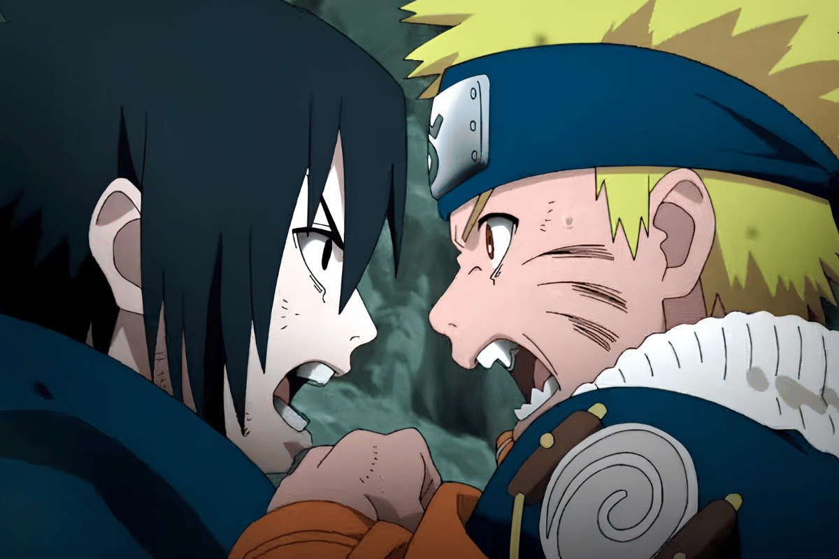 Sasuke Uchiha dan Naruto Uzumaki berhadapan dalam pertarungan emosional di Lembah Akhir.