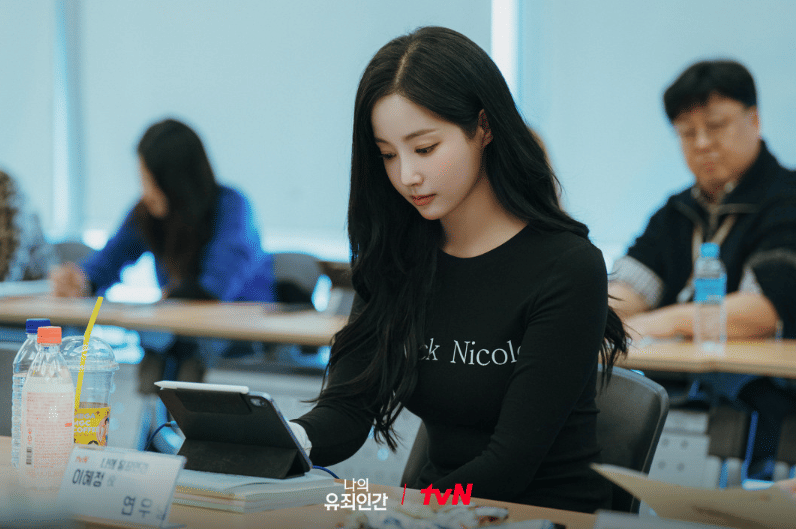 Yeon Woo di pembacaan naskah drama Love in Disguise