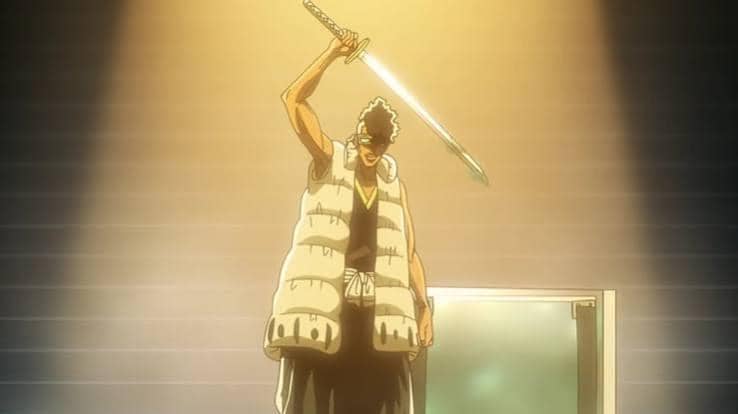 Sayafushi, Zanpakuto milik Oetsu Nimaiya, dalam anime Bleach