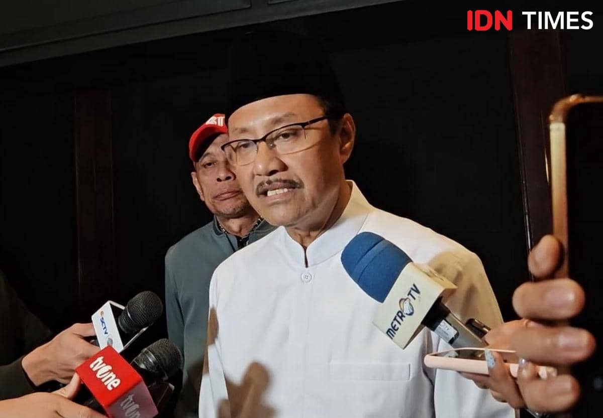 Menteri Sosial (Mensos), Saifullah Yusuf (Gus Ipul) (IDN Times/Ilman Nafi'an)