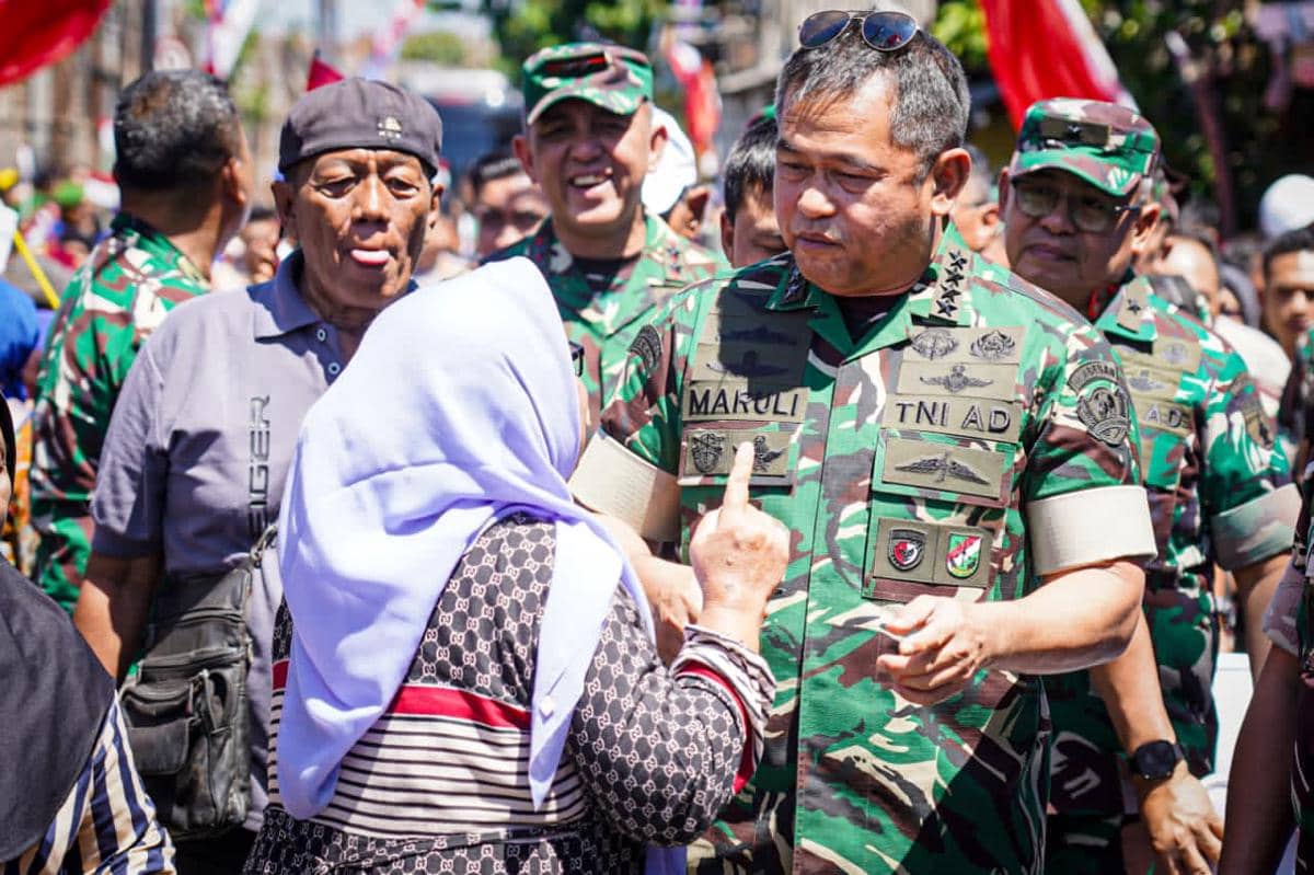 Maruli Simanjuntak, KSAD, jembatan gantung