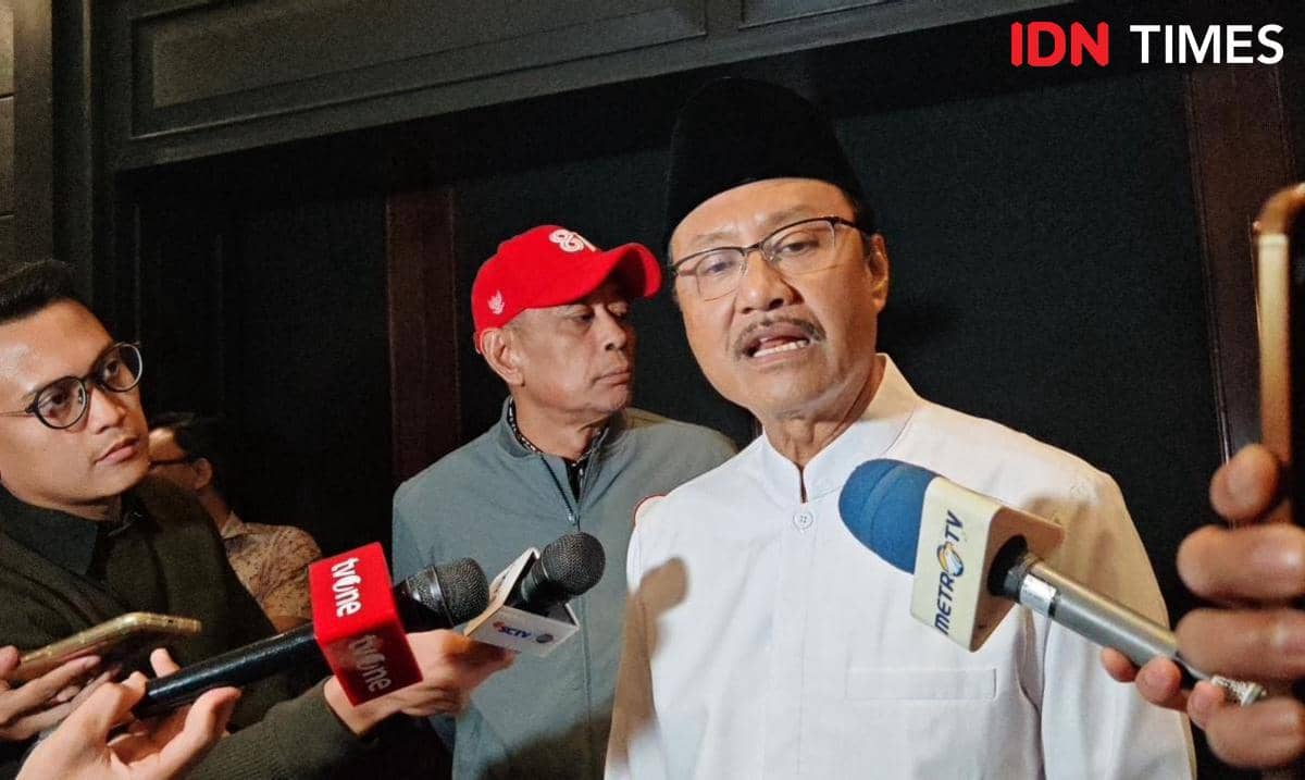 Menteri Sosial (Mensos), Saifullah Yusuf (Gus Ipul) (IDN Times/Ilman Nafi'an)