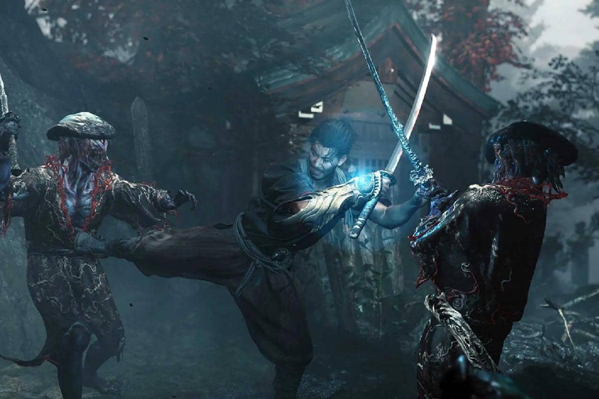 cuplikan gameplay Onimusha: Way of the Sword