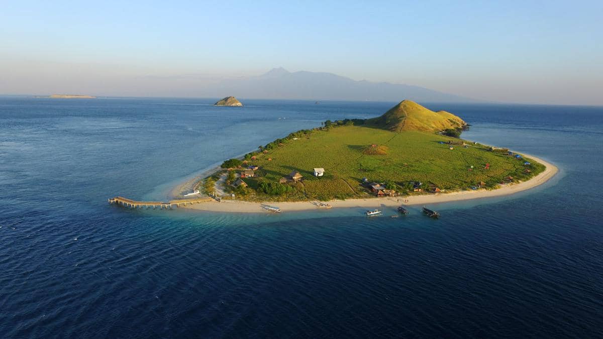 ilustrasi salah satu gili di Lombok 