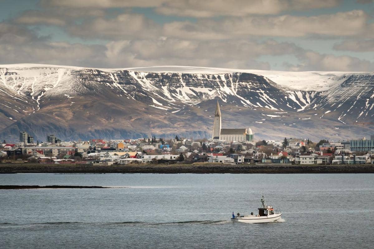ilustrasi Islandia, Eropa, kapal laut, perairan, perikanan
