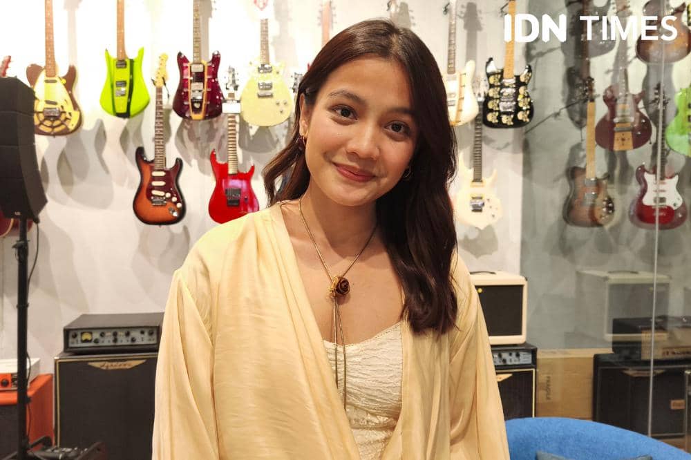 Potret Aruma dijumpai saat intimate session di Jakarta Selatan, Kamis (3/9/2026) (IDN Times/Juan Dwi)