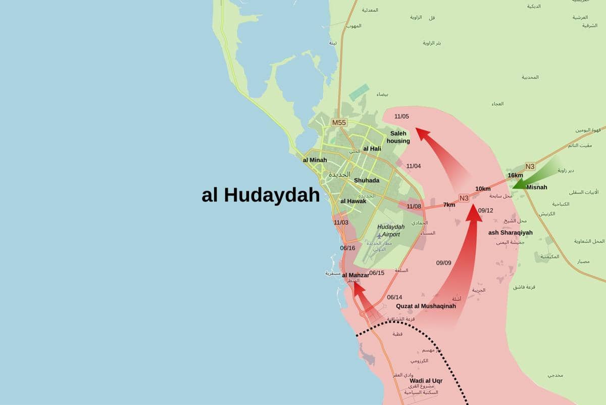 Militer Yaman Bentrok dengan Houthi di Hodeidah, Konflik Memanas
