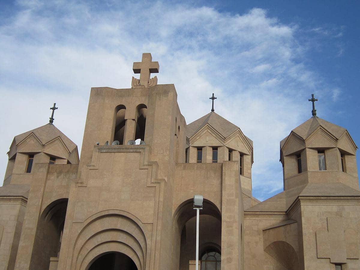 potret Katedral Yerevan