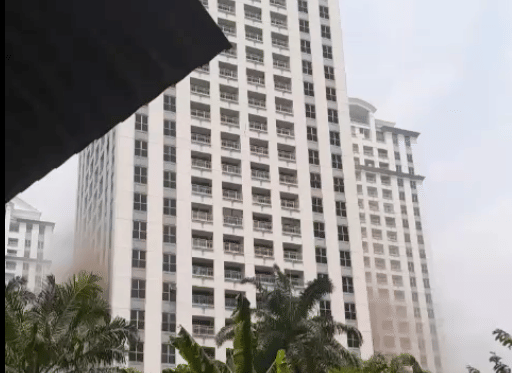 Kebakaran Melanda Apartemen Pavilion Tanah Abang