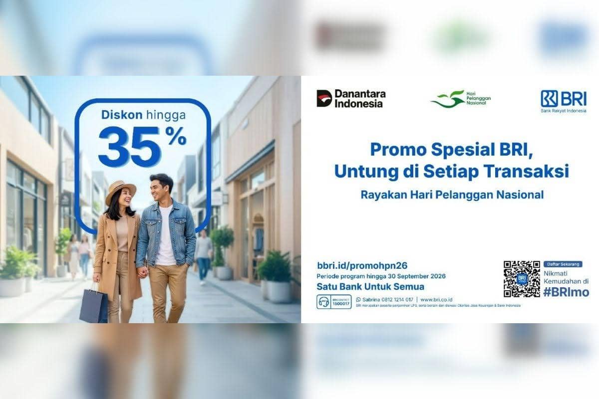Kulineran sampai Traveling, Nikmati Berbagai Promo BRI di HPN 2026!