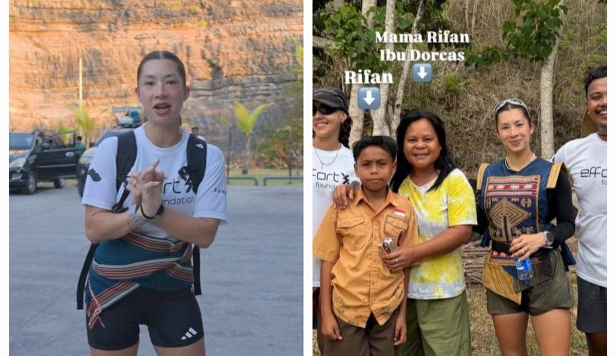 Galang Dana untuk Anak di Sumba, Jennifer Bachdim Akan 200 Km, 5 Hari