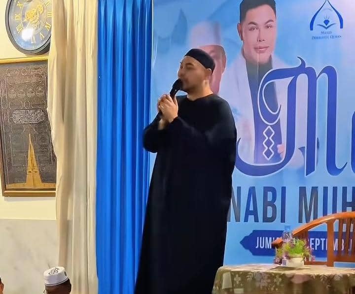 Ivan Gunawan bikin acara Maulid Nabi di Masjid Durrotul Quran
