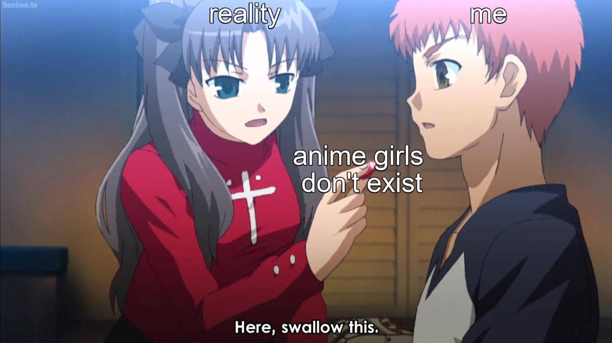 meme anime tentang pil