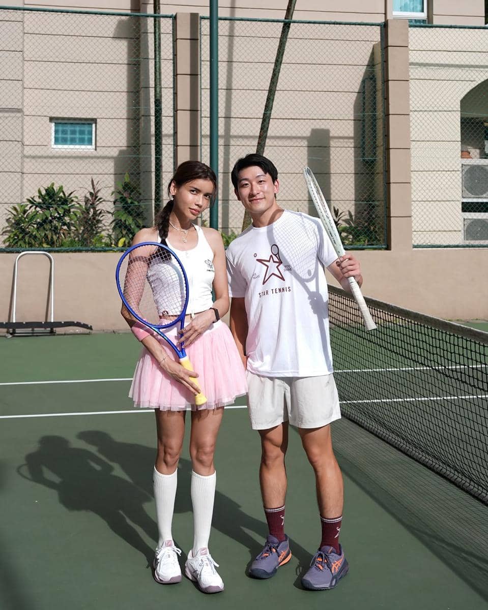 outfit tenis Sabrina Chairunnisa