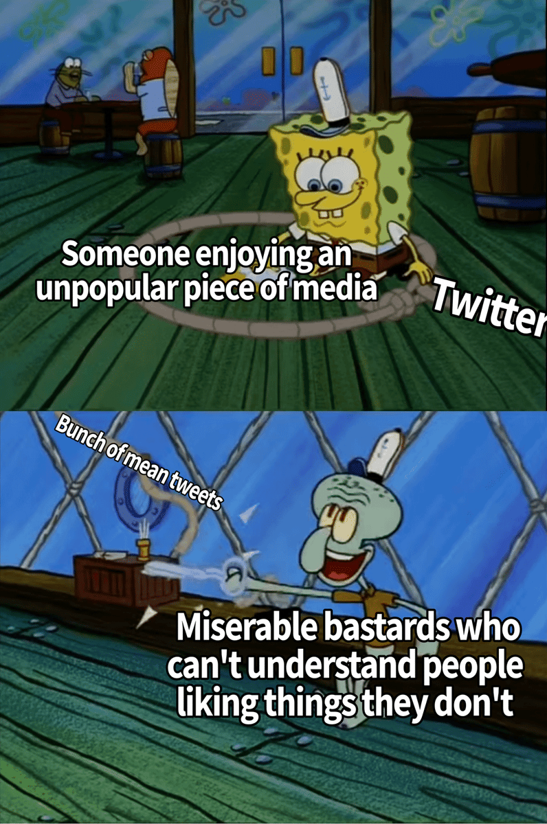 meme SpongeBob tentang hal toksik