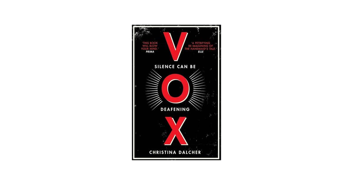 cover novel Vox karya Christina Dalcher 